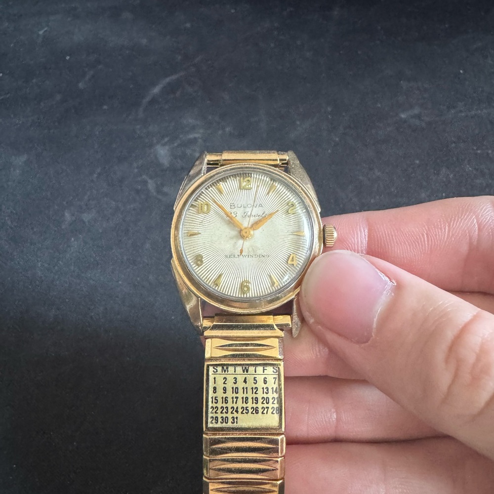 Bulova Gold Wearable Watch